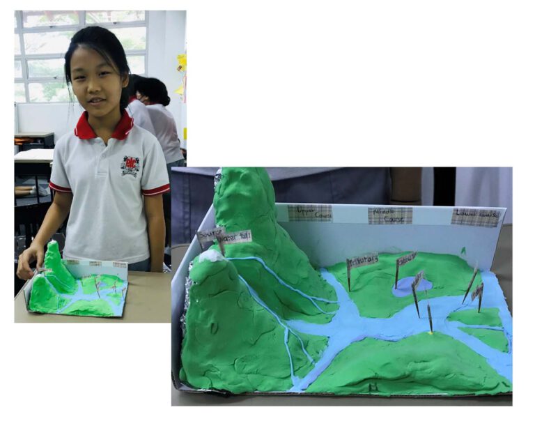geography project river model